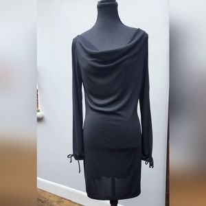 Ruby long sleeve black dress Size L